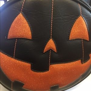 lovepainandstitches Glitter Pumpkin Bag