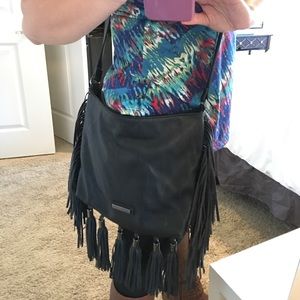 Madden girl cross body bag with fringe