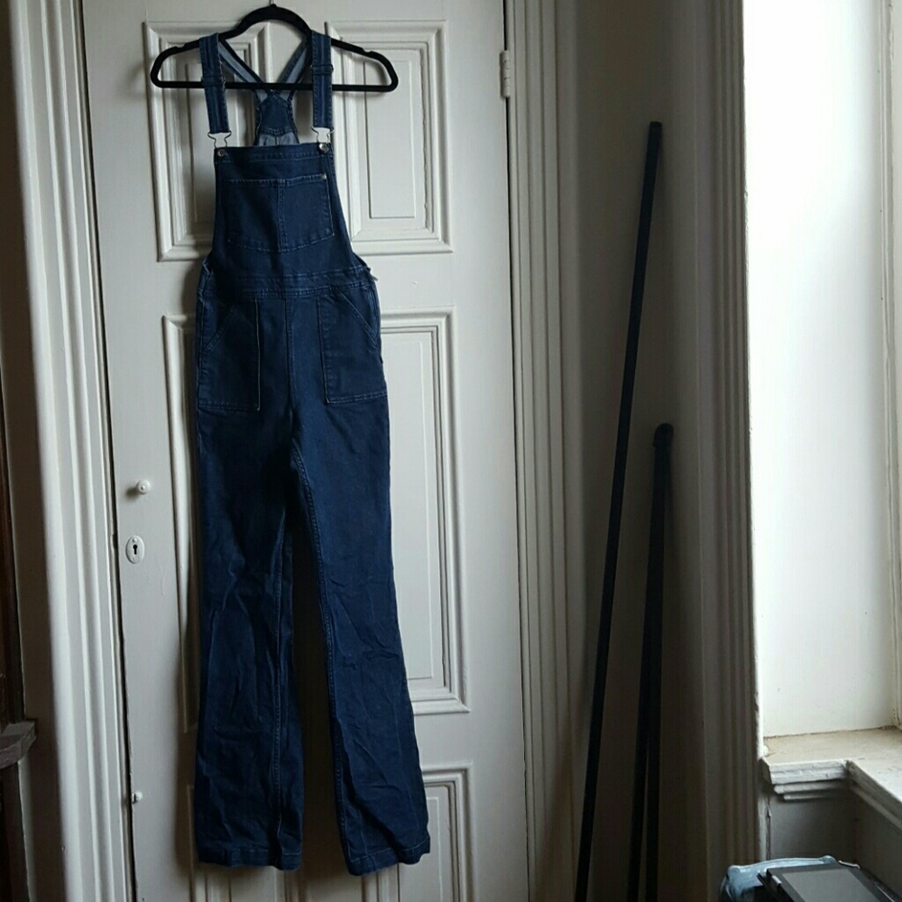 Denim overalls