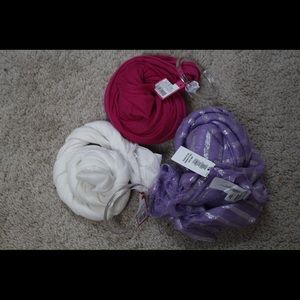 BNWT Purple Sparkly Scarf