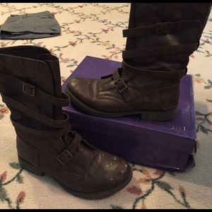 Madden girl brown boots