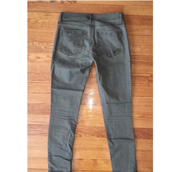 Women's Express skinny jeans, size 4, Green - Picture 4 of 4