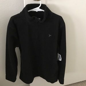 Size 8 Old Navy Boys Black Fleece Pullover