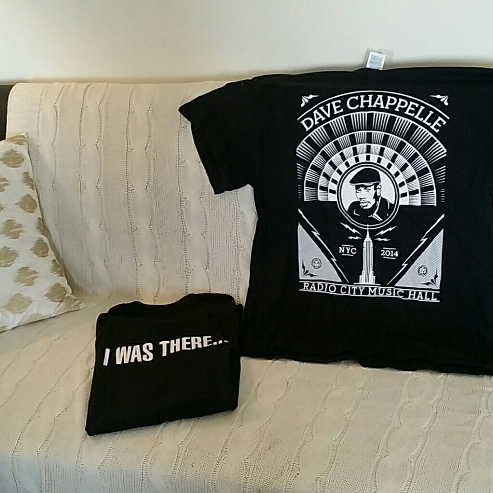 Dave Chapelle tshirts Radio City Music Hall