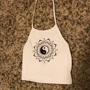 SALE🌻 Ying Yang halter top