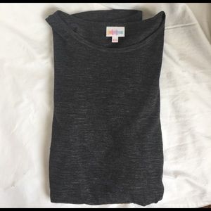 LulaRoe Irma Charcoal gray xxs