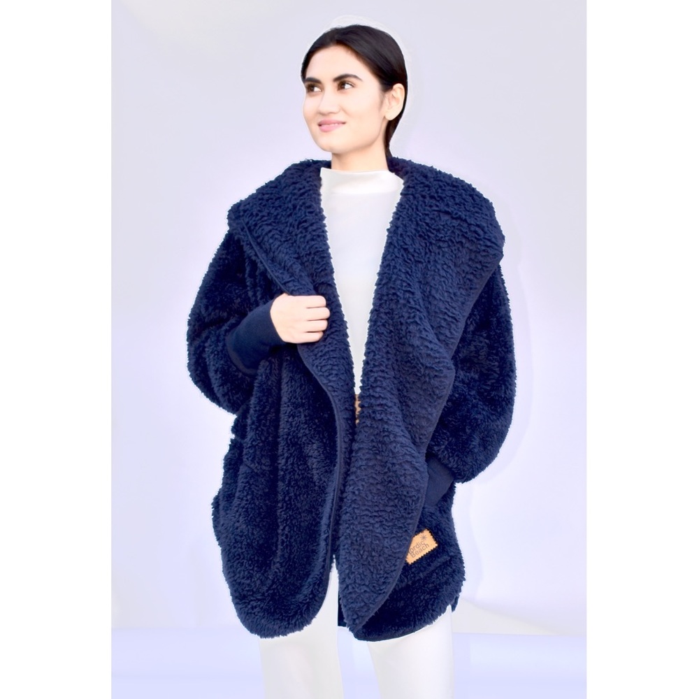 *Restocked* Nordic Beach Fluffy Jacket - Picture 5 of 6