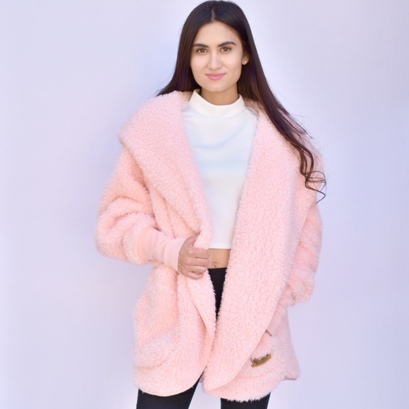 *Restocked* Nordic Beach Fluffy Jacket - Picture 3 of 6