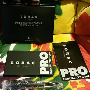 Lorac Pro conceal / contour palette AND Brush