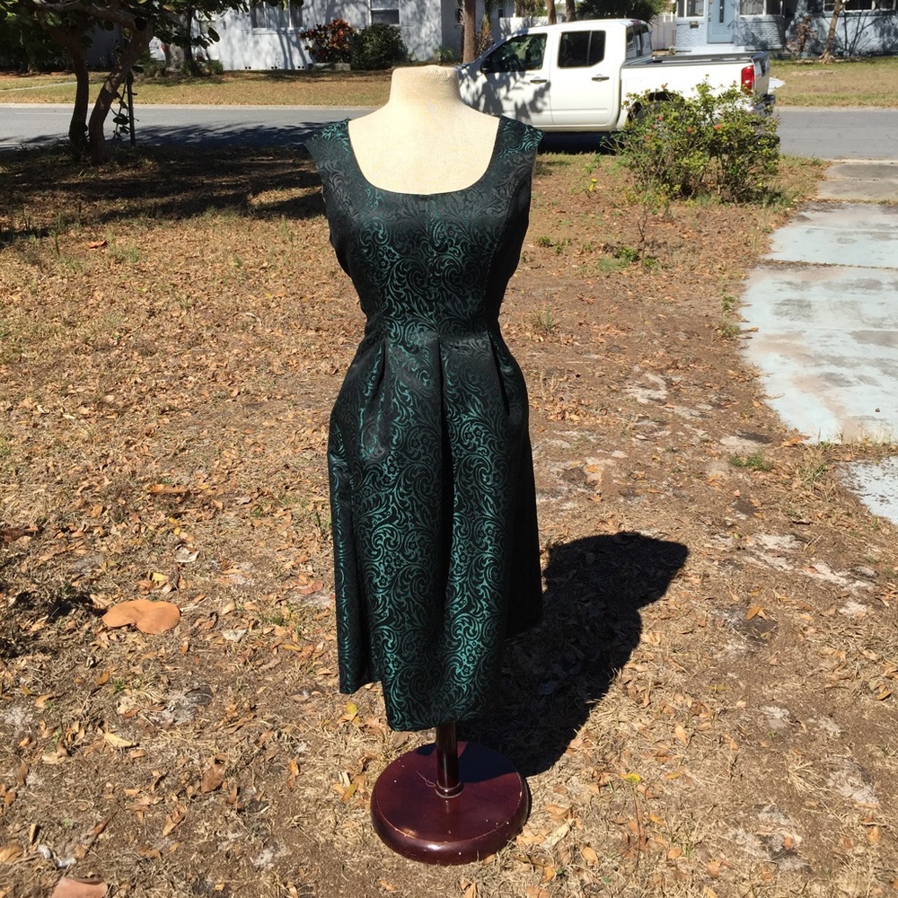 Hunter Green Dress