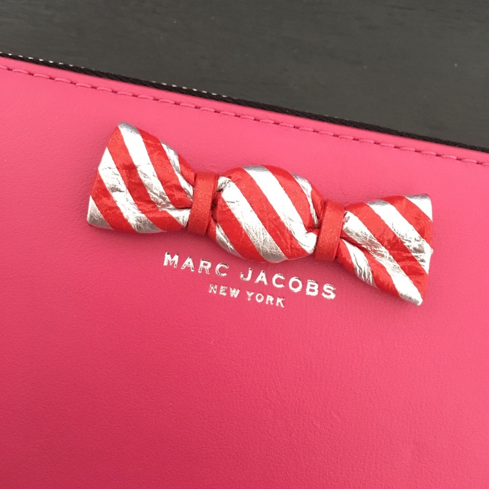 Brand New Marc Jacobs Pink Leather Wallet