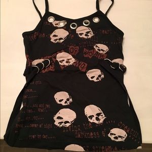 Morbid threads tank top.
