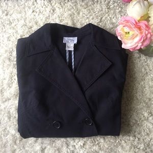 Ann Taylor Loft two-Button pea coat