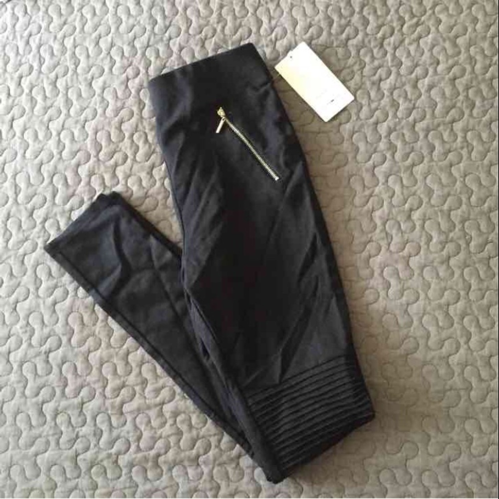 Zara black leggings
