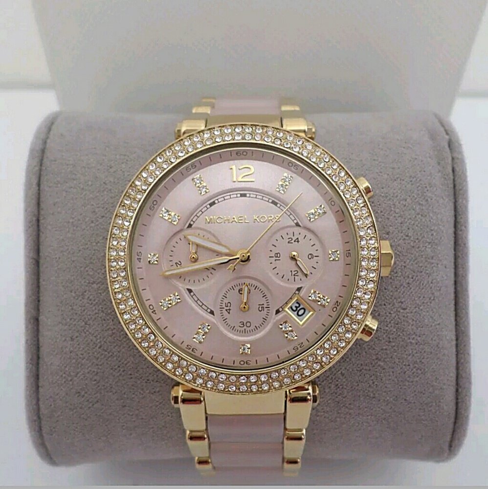 NWT authentic Michael kors chronograph watch - Picture 1 of 5