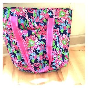 Lily Pulitzer insulated tote cooler