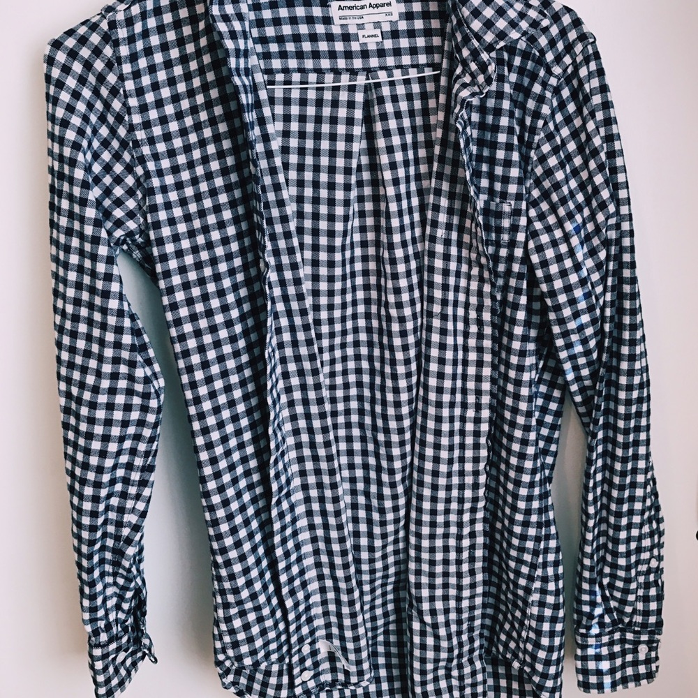 AMERICAN APPAREL FLANNEL