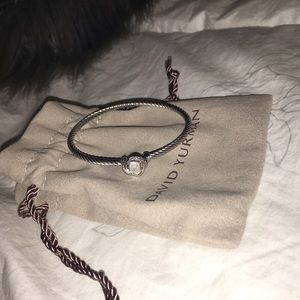 David Yurman infinity bracelet w diamonds TRADED