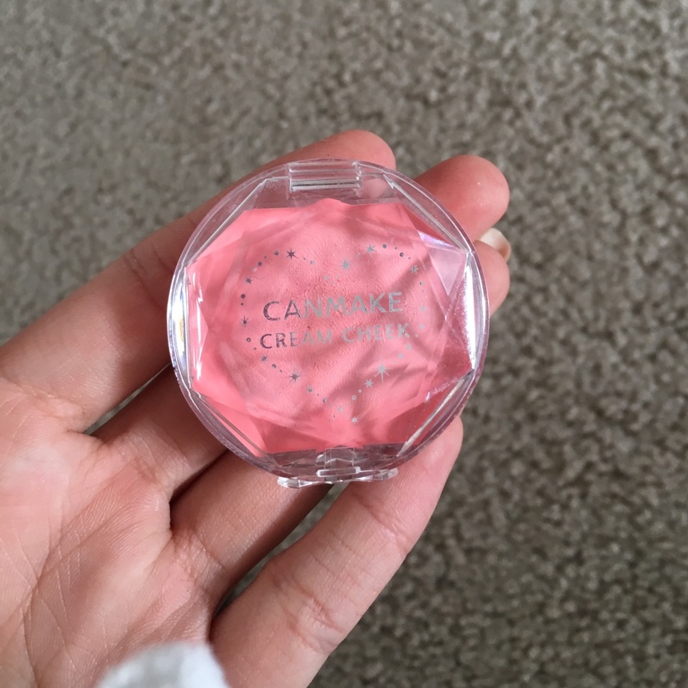 Japan Brand Canmake pink check blush