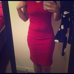 RED SEXY CLASSY DRESS