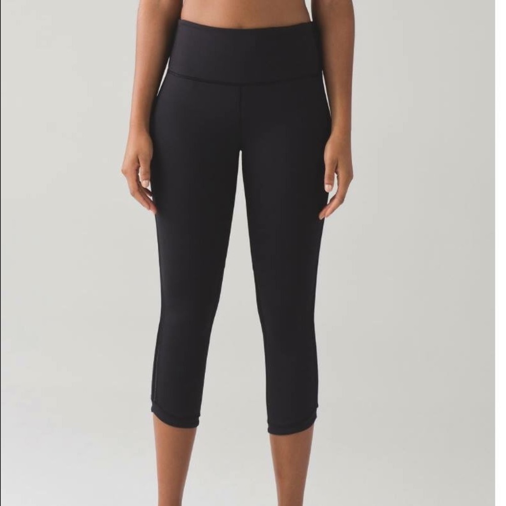 Black lululemon leggings worn once