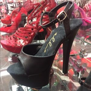 Black Platform Heels