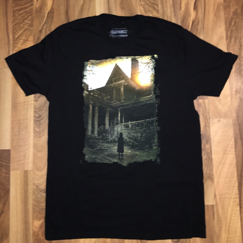 🚹NWOT ResidentEvil VII LootCrate Exclusive TShirt