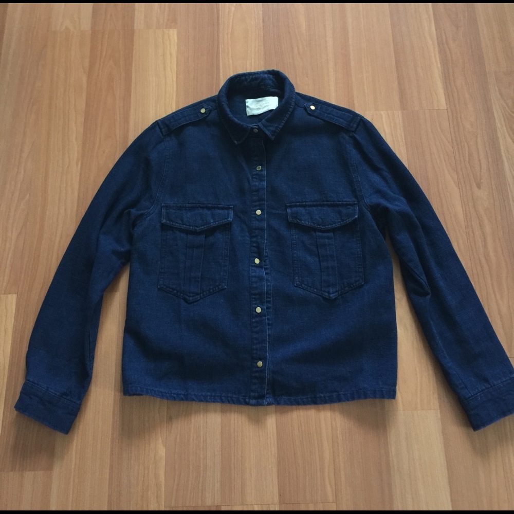 Zara Heavy Denim shirt