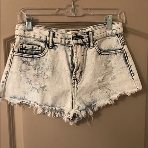 Forever 21 High Waisted Cut-off Shorts