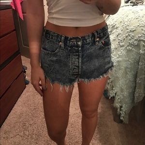 Forever 21 High Waisted Cut-off Shorts