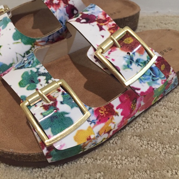 💥ONE LEFT💥 Floral Steve Madden Birkenstocks - Picture 2 of 4
