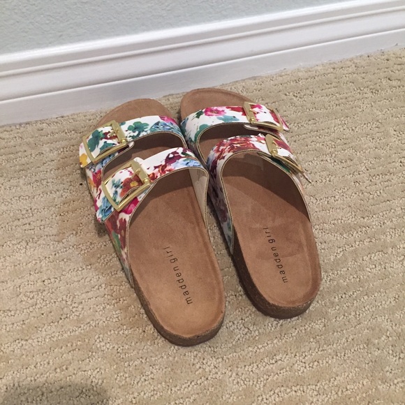 💥ONE LEFT💥 Floral Steve Madden Birkenstocks - Picture 3 of 4