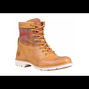 Timberland Plaid Bramhall Boots