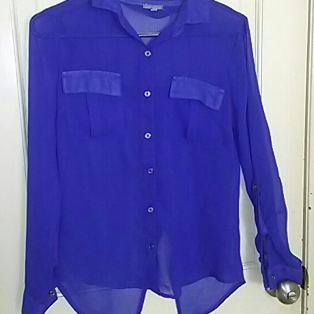 Sheer blouse