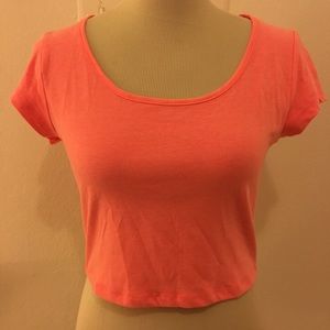 NWOT Cross Back Crop Top