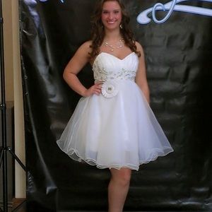 White Cocktail Dress