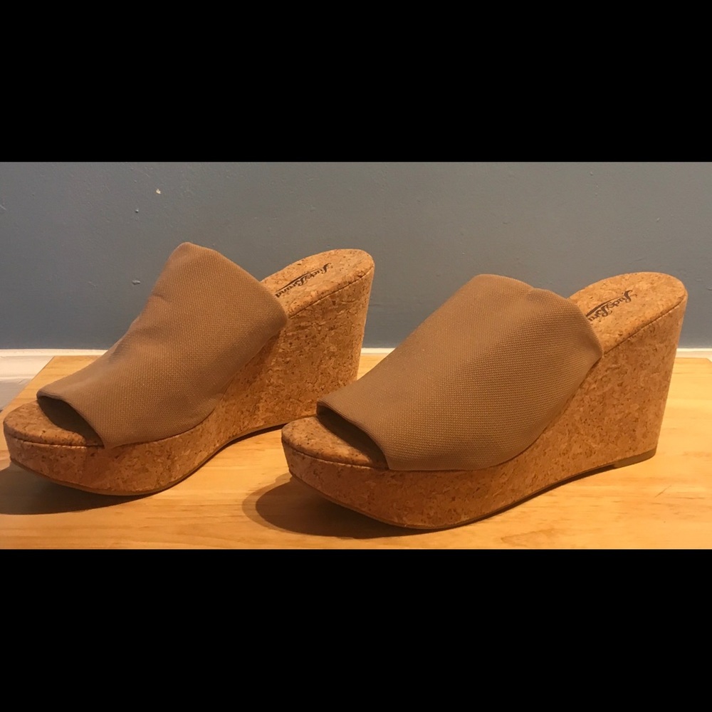 Lucky Brand Gorgeous Platform Wedges, NEW!!