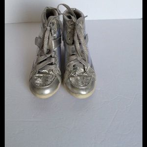 Justice wedge sneakers