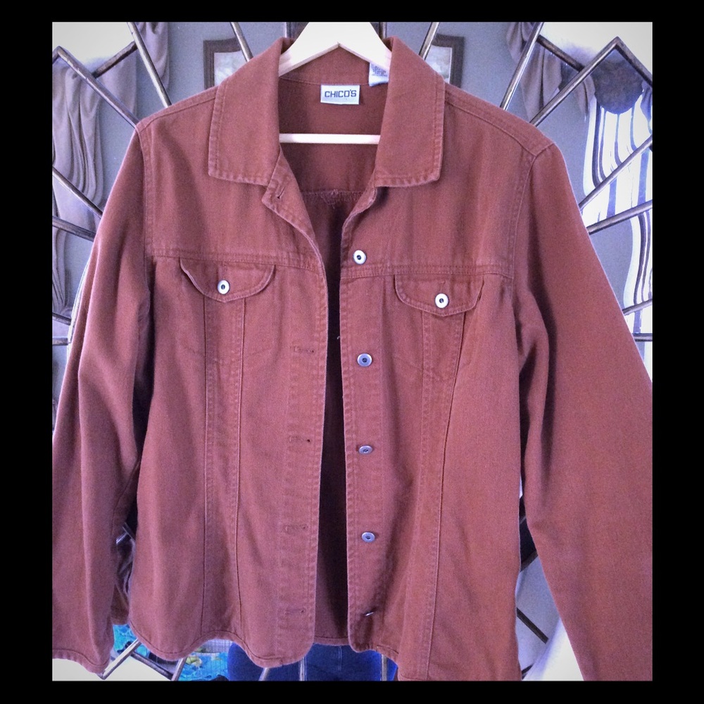 Chicos brown jacket