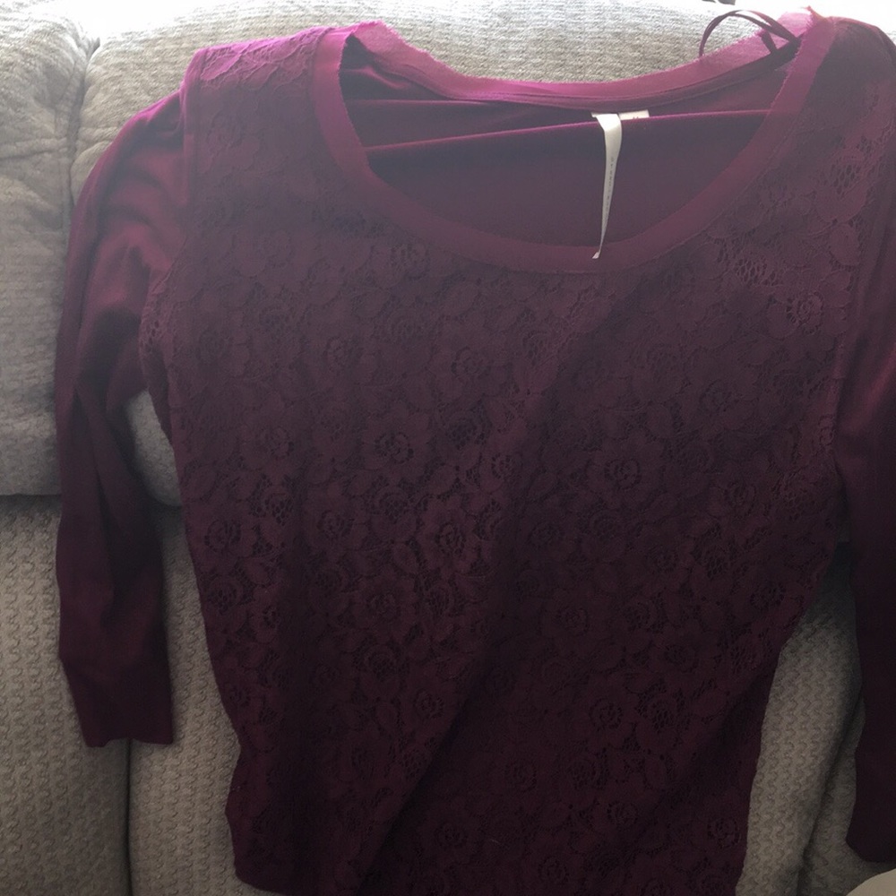 3/4 sleeve top