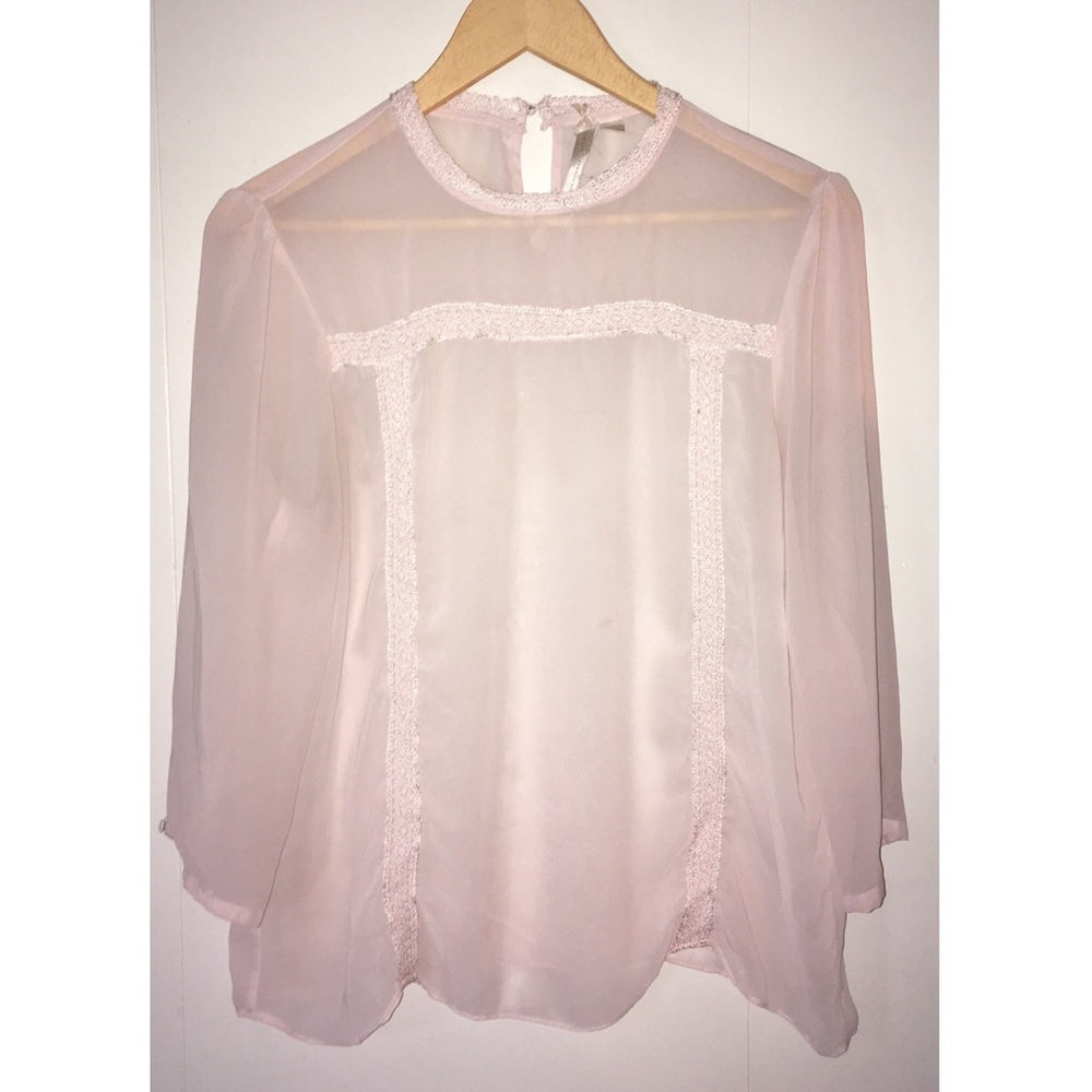 Light pink blouse