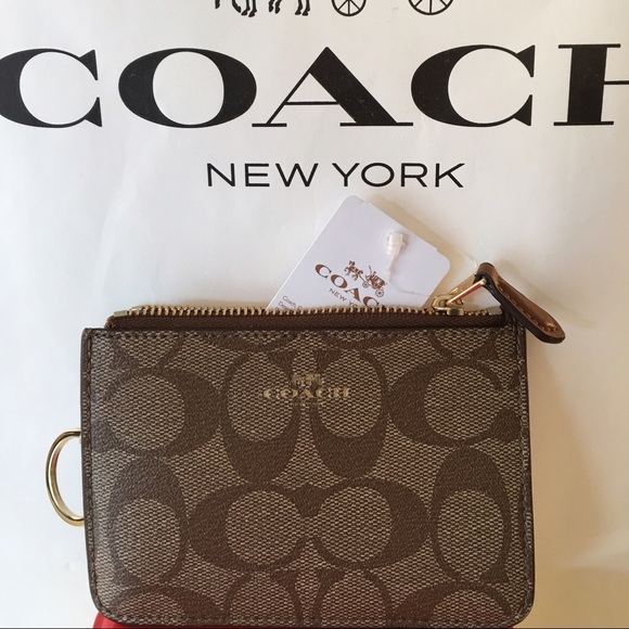 Coach Accessories - 🆕SALE! COACH NEW KEY/MONEY/CARD HOLDER 💯AUTH