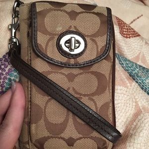 Coach Wristlet