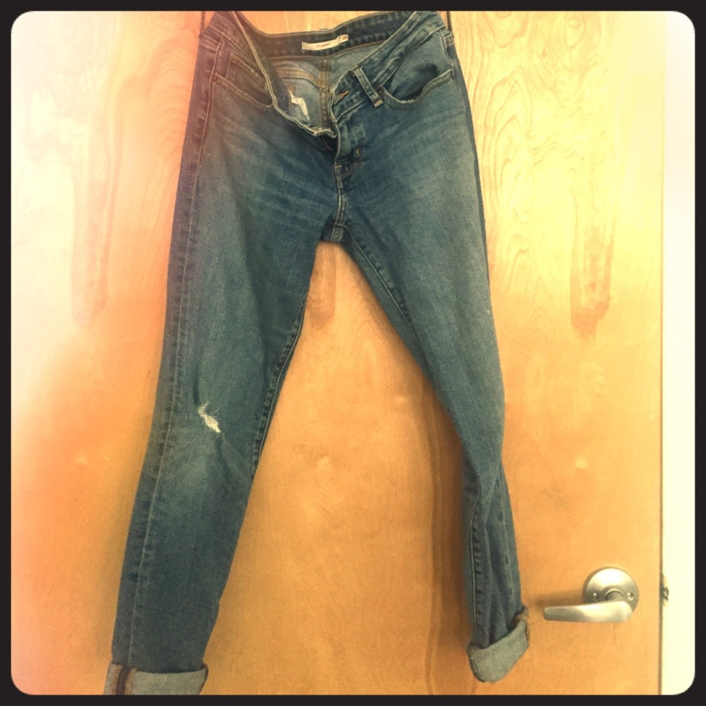 711 Skinny Levi's Blue jeans
