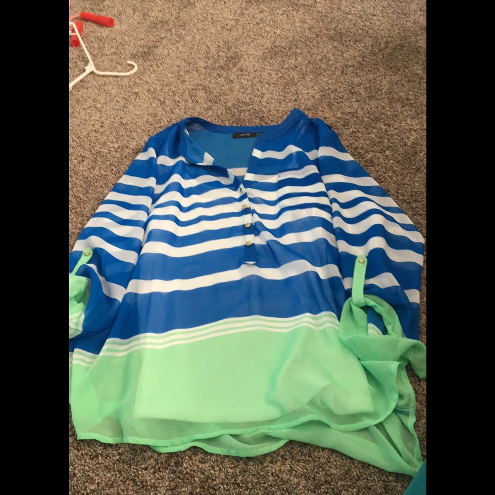 3/4 sleeve top