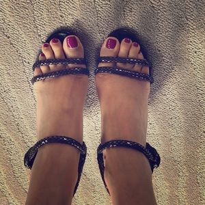 Calvin Klein black heels