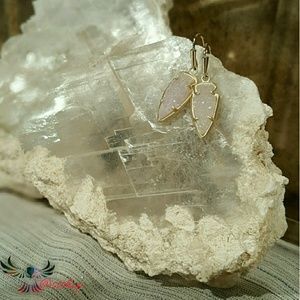 KS Kate Earrings In Iridescent Drusy