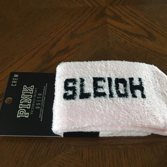 PINK Victoria's Secret Accessories - Pink holiday socks