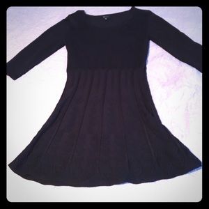 Fantastic Deal! AB Studio Black Sweater Dress