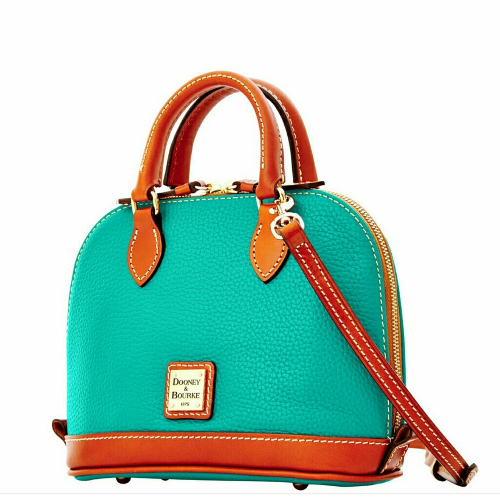 Teal Dooney and Bourke Bitsy Zip Zip
